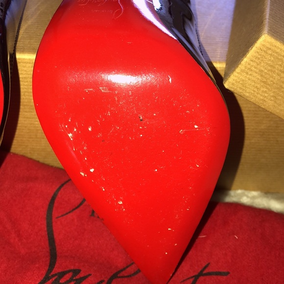 Christian Louboutin patent leather Glamorous stilettos - Picture 3 of 5